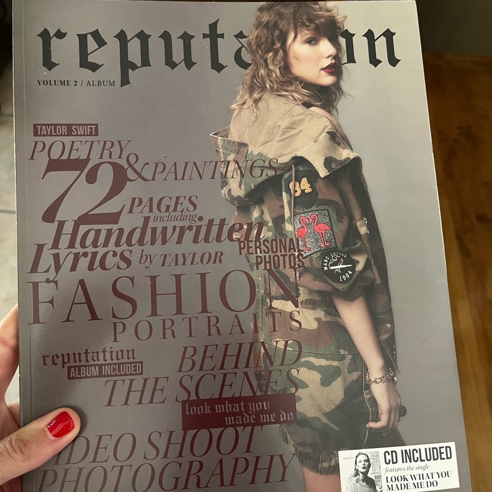 Taylor Swift Reputation Book Only Volume 2 New Al… - image 4